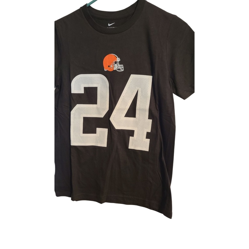 The Nike Tee Youth Medium 10/12 Cleveland Brown‎ Chubb